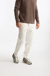 Pantalone GIOVE in cotone stretch bianco men Nine in the morning - 4