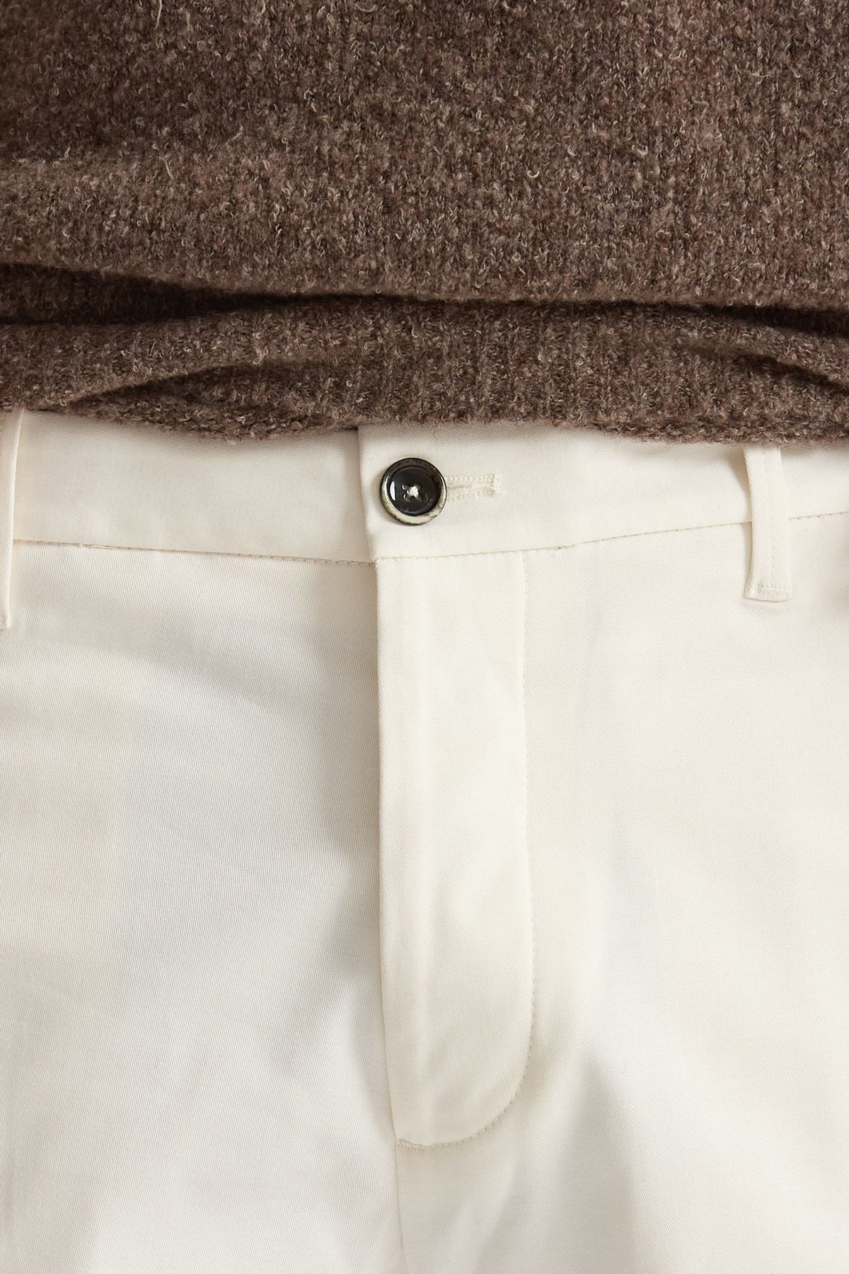 Pantalone GIOVE in cotone stretch bianco men Nine in the morning - 5