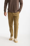 Pantalone GIOVE in cotone stretch cammello men Nine in the morning - 2