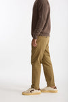 Pantalone GIOVE in cotone stretch cammello men Nine in the morning - 3