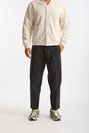 Pantalone GIULIO CARROT in cotone fermo antracite men Nine in the morning - 1