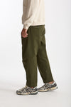 Pantalone GIULIO CARROT in cotone fermo verde men Nine in the morning - 1