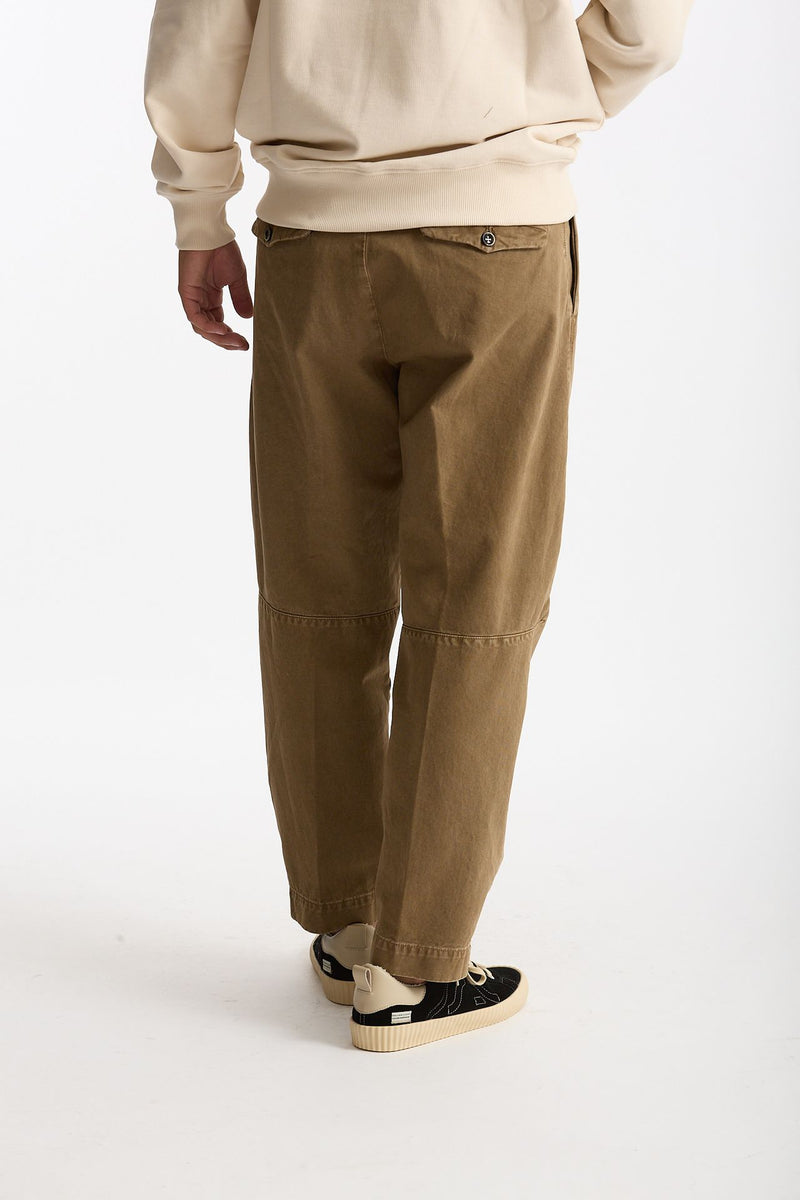 Pantalone GIULIO CARROT in cotone fermo lavato men Nine in the morning - 4