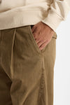 Pantalone GIULIO CARROT in cotone fermo lavato men Nine in the morning - 5