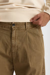 Pantalone GIULIO CARROT in cotone fermo lavato men Nine in the morning - 6