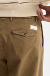 Pantalone GIULIO CARROT in cotone fermo lavato men Nine in the morning - 7
