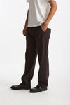 Pantalone FOLD 2 in lana stretch marrone men Nine in the morning - 4