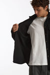 Camicia texana lana e poliestere stretch nero men Nine in the morning - 6