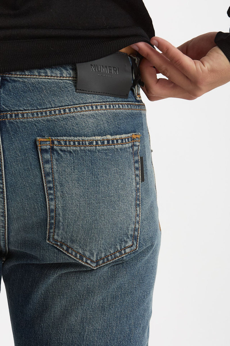Jeans NUMERI in cotone fermo lavaggio medio men Numeri - 7