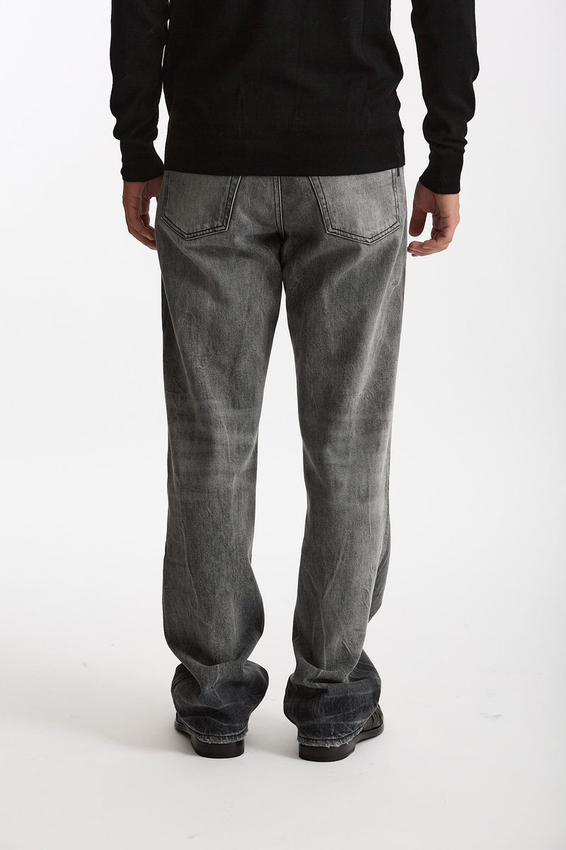 Jeans in cotone fermo grigio men Numeri - 3