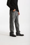 Jeans in cotone fermo grigio men Numeri - 5
