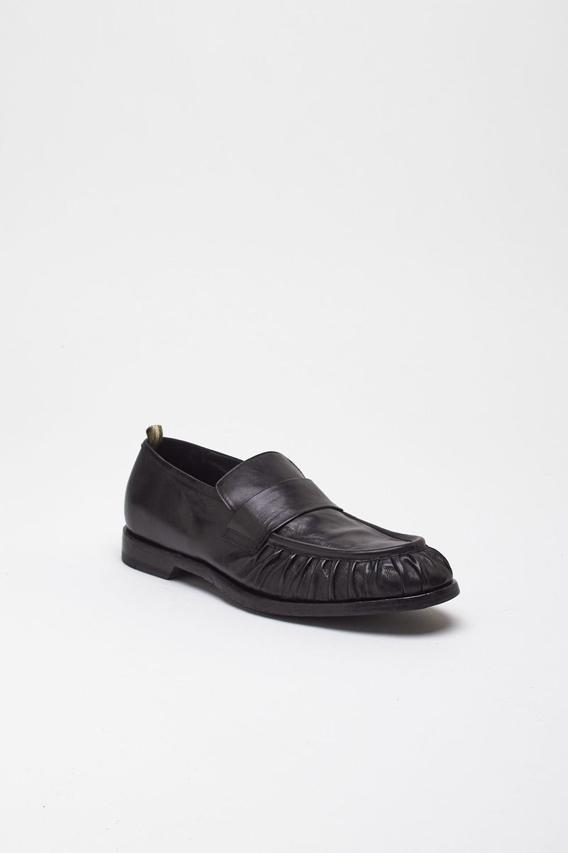 Mocassini SOUND/008W in pelle nero men Officine creative - 2