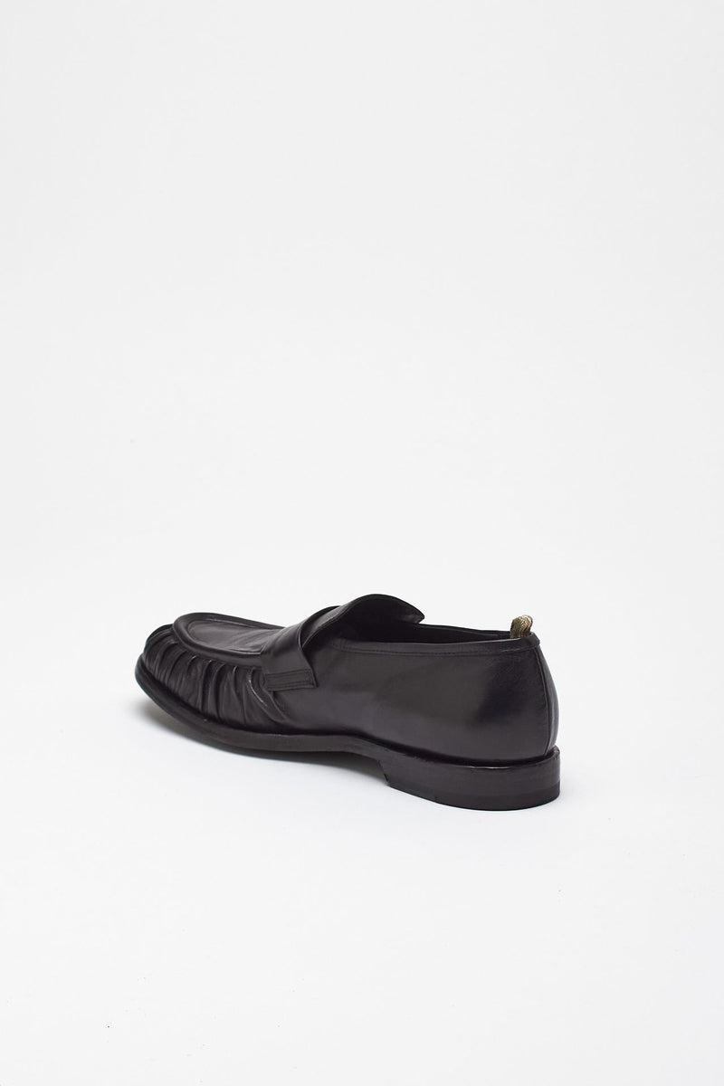 Mocassini SOUND/008W in pelle nero men Officine creative - 3