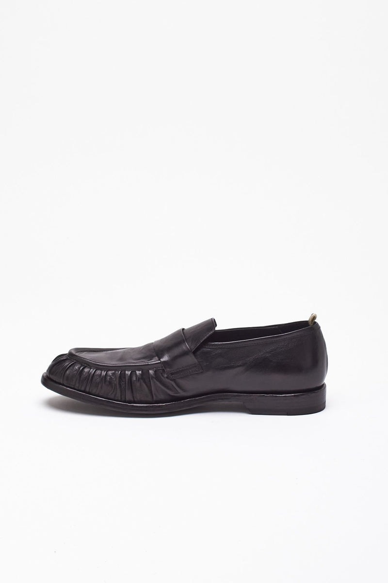 Mocassini SOUND/008W in pelle nero men Officine creative - 4