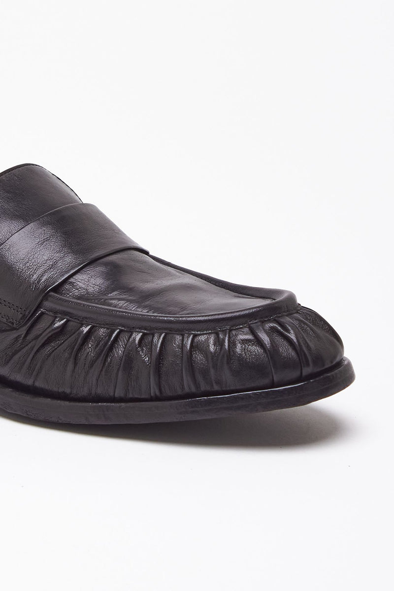 Mocassini SOUND/008W in pelle nero men Officine creative - 5