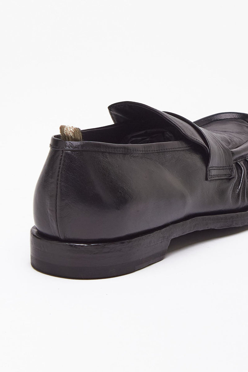 Mocassini SOUND/008W in pelle nero men Officine creative - 7