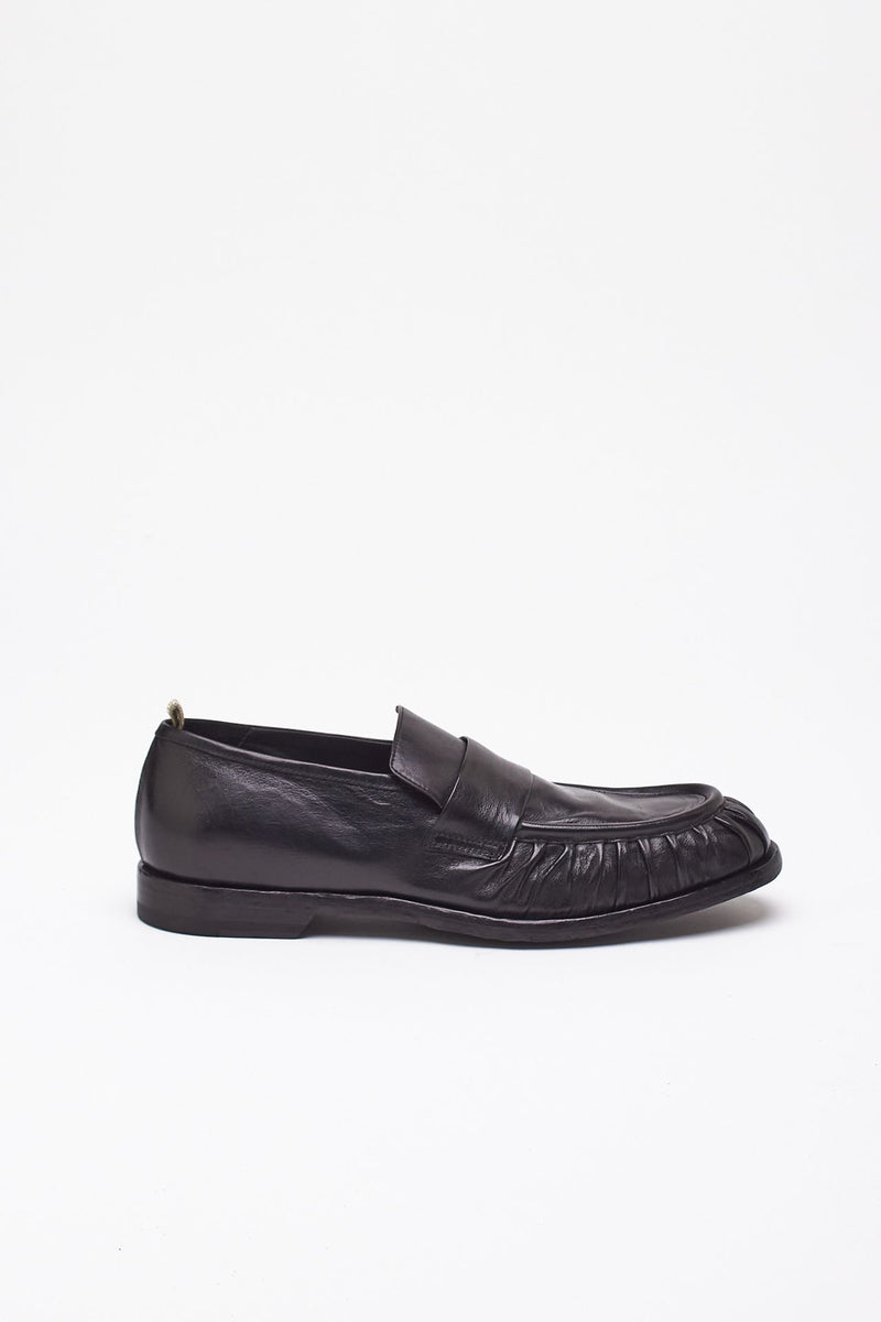 Mocassini SOUND/008W in pelle nero men Officine creative - 1