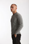 Maglia in lana e cashmere grigio men Mauro ottaviani - 3