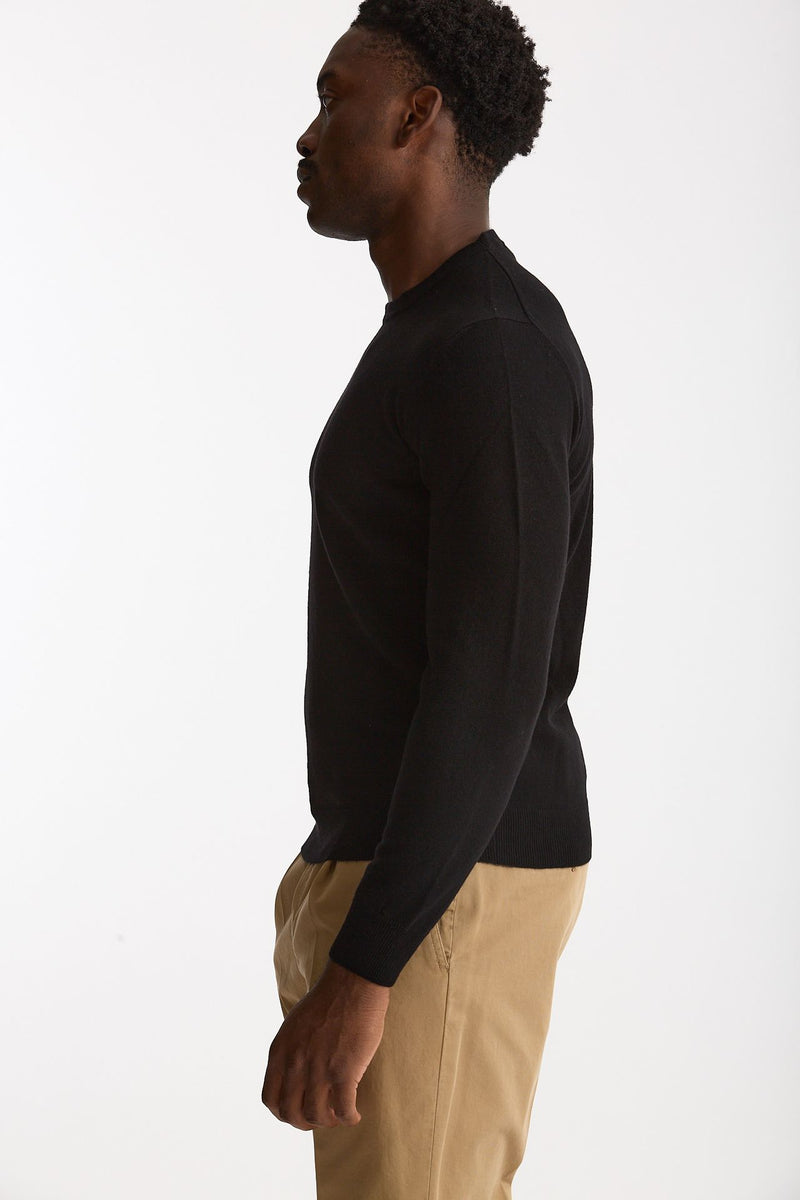 Maglia in lana e cashmere nero men Mauro ottaviani - 2