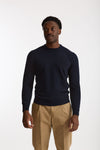 Maglia in lana e cashmere blu men Mauro ottaviani - 2