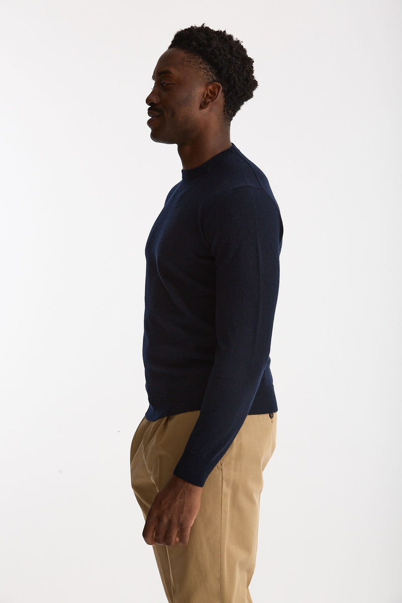 Maglia in lana e cashmere blu men Mauro ottaviani - 1