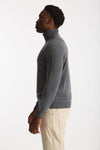 Dolcevita in lana grigio men Mauro ottaviani - 2