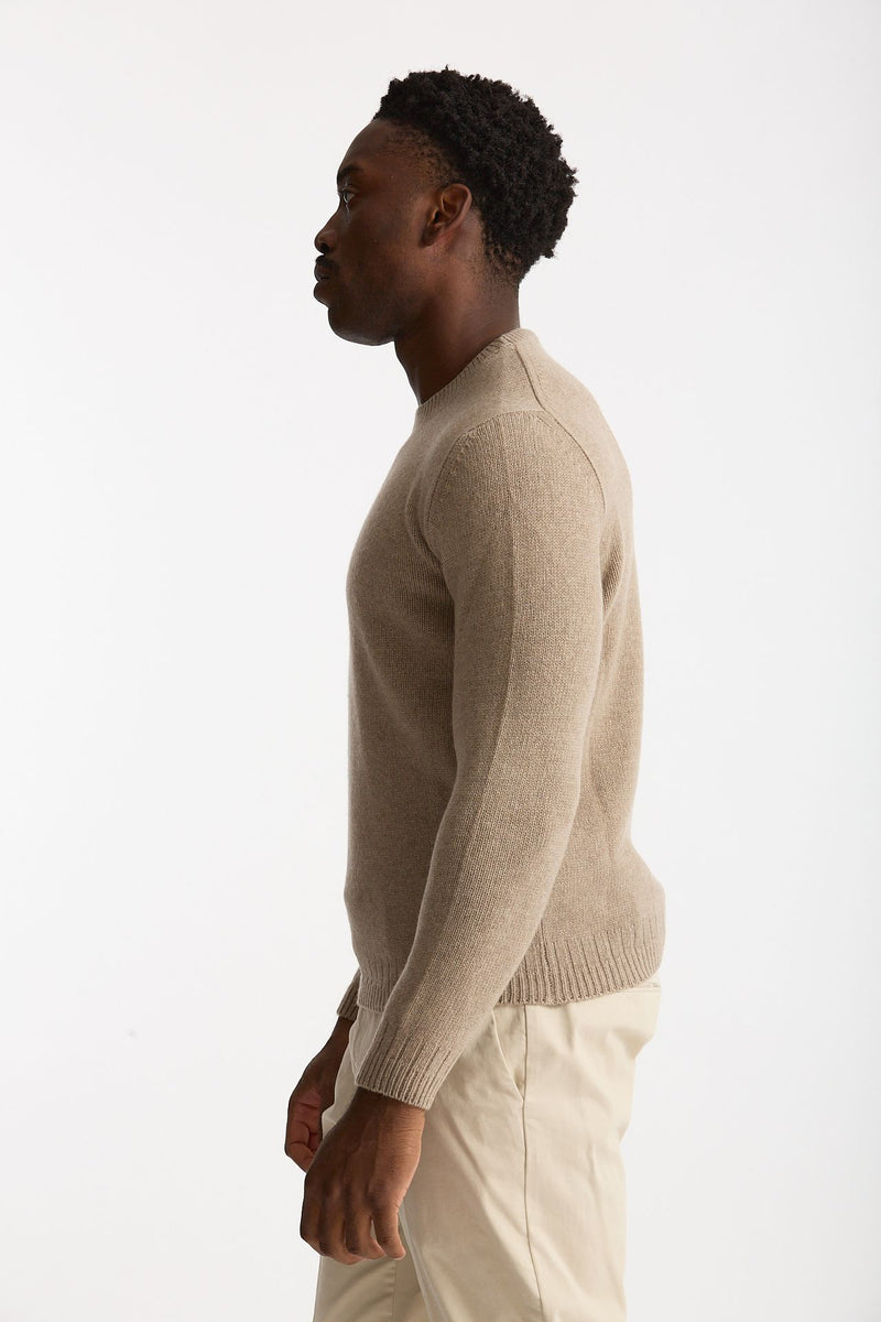 Maglia in cashmere beige men Mauro ottaviani - 3