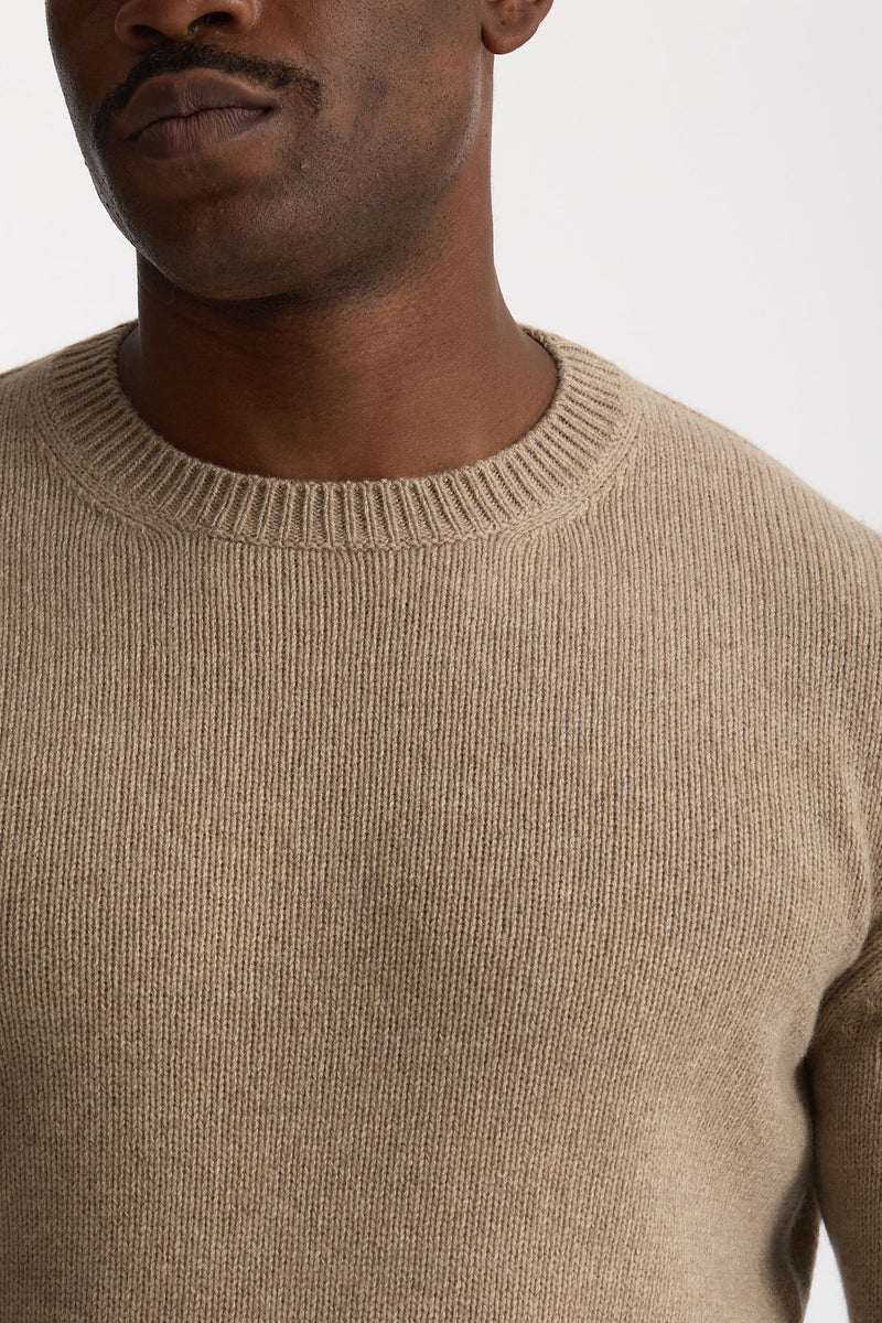 Maglia in cashmere beige men Mauro ottaviani - 5