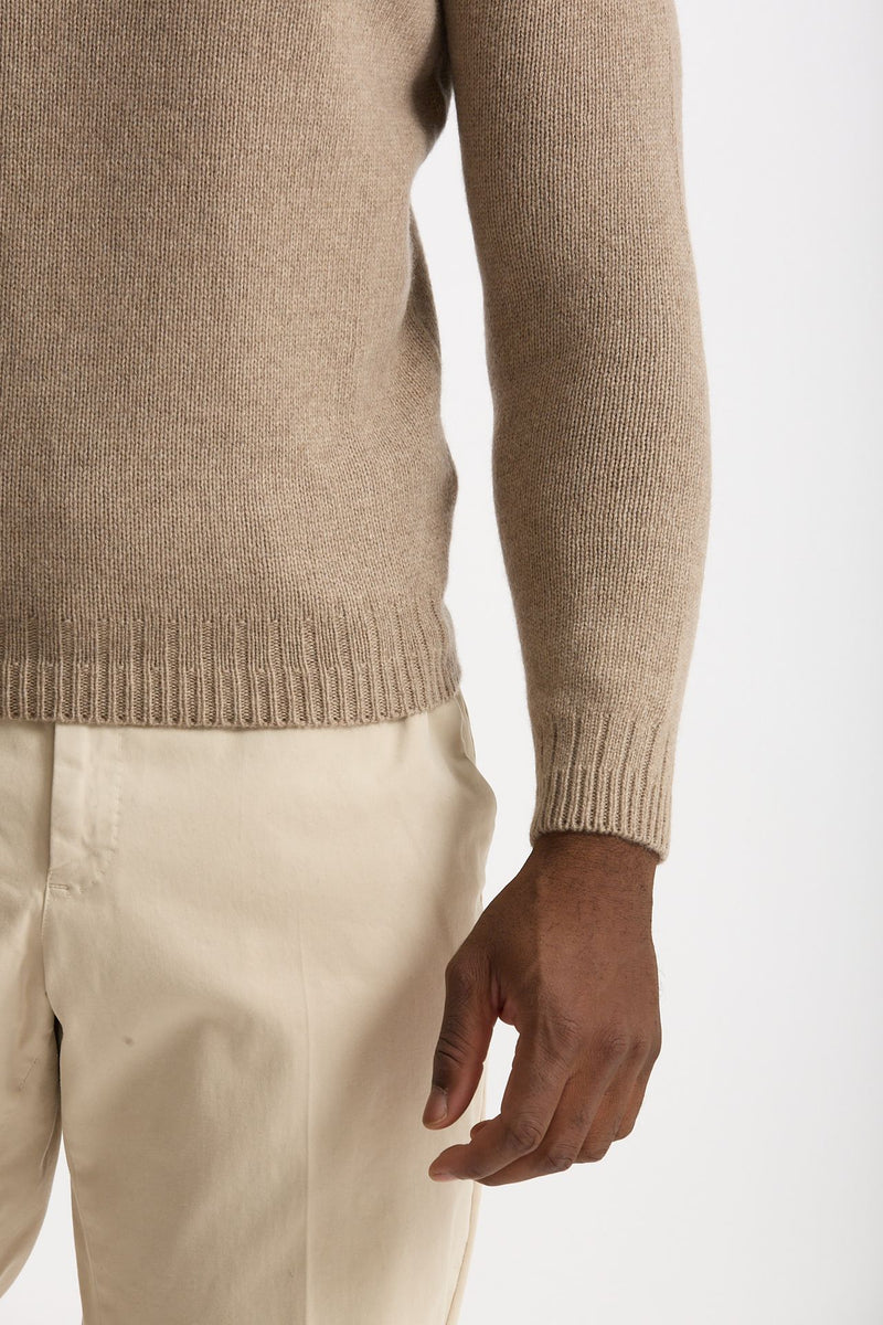 Maglia in cashmere beige men Mauro ottaviani - 6