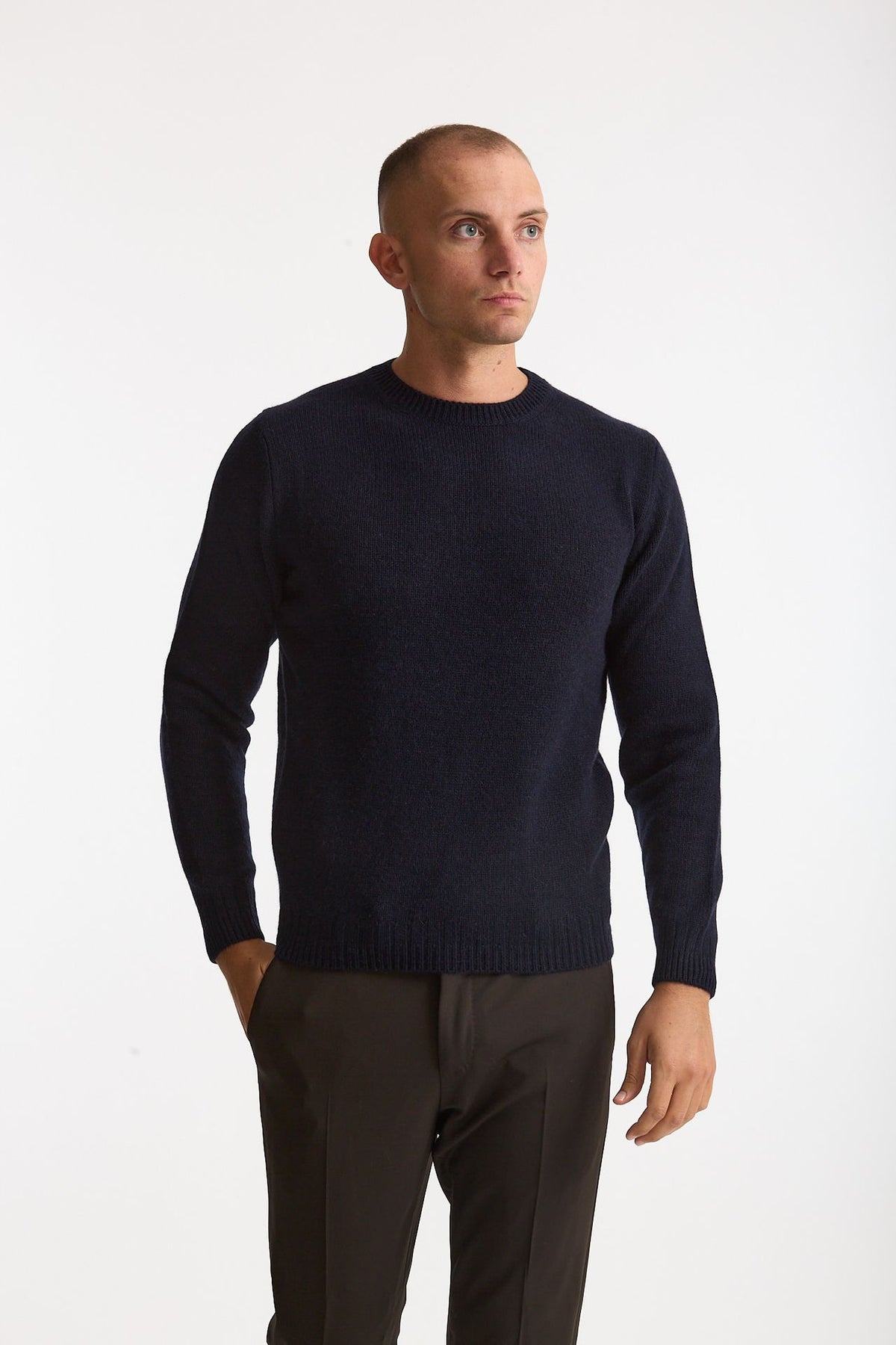 Maglia in cashmere blu men Mauro ottaviani - 1