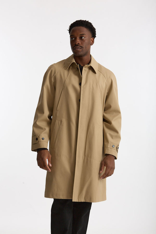 Soprabito UGO BOGART monopetto beige men Paltò
