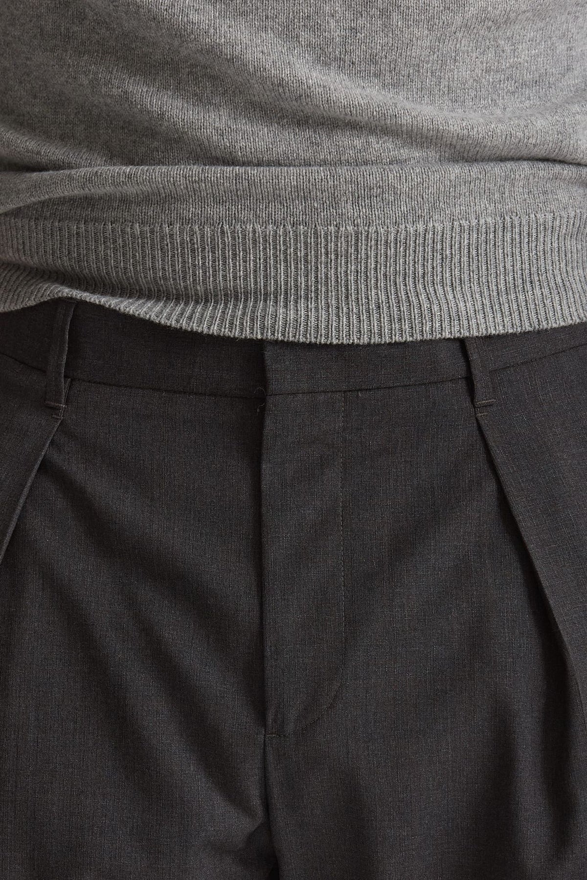 Pantalone in lana grigio men Paul smith - 5