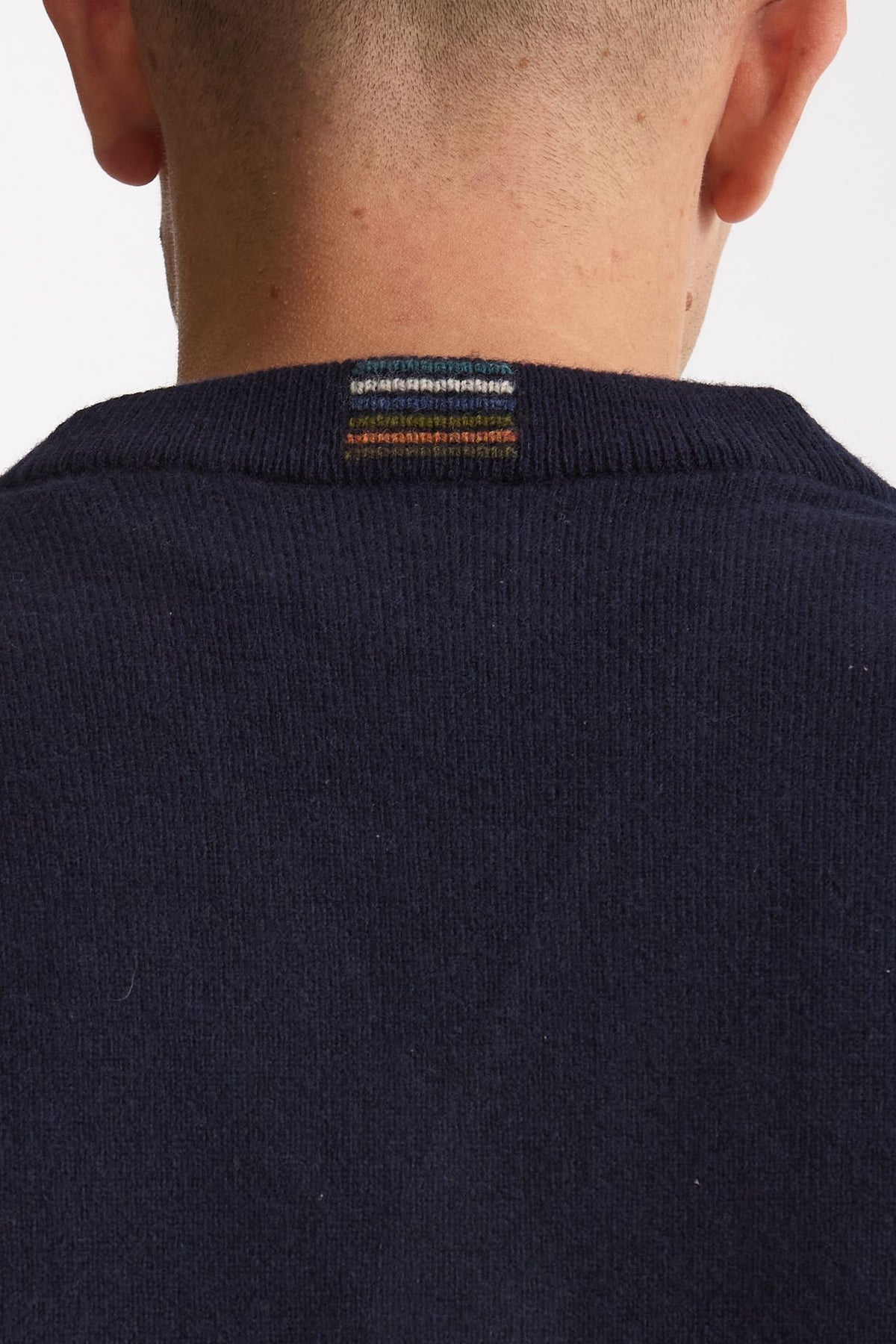 Cardigan in lana blu men Paul smith - 5