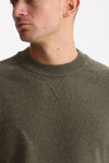 Maglia girocollo in lana oliva men Paul smith - 6