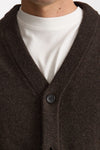 Cardigan in lana marrone men Paul smith - 6