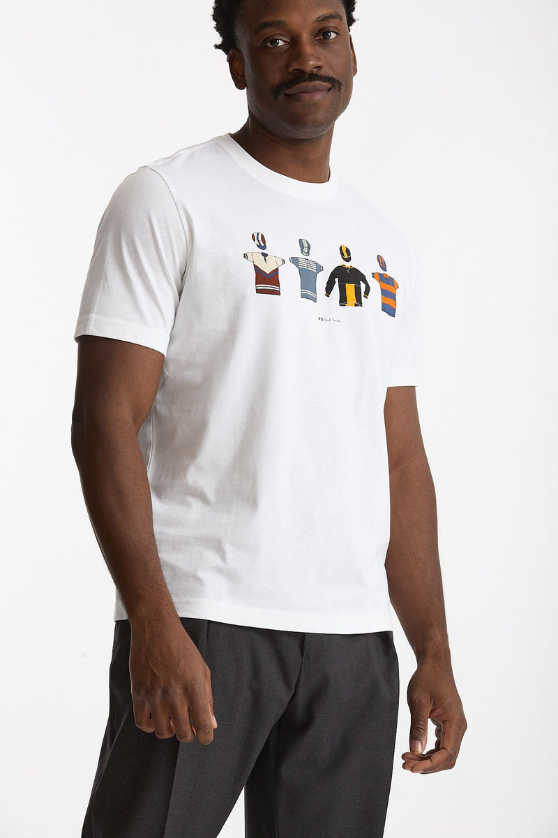 T-shirt in cotone bianco men Paul smith - 1