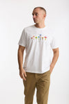 T-shirt stampa in cotone bianco men Paul smith - 2