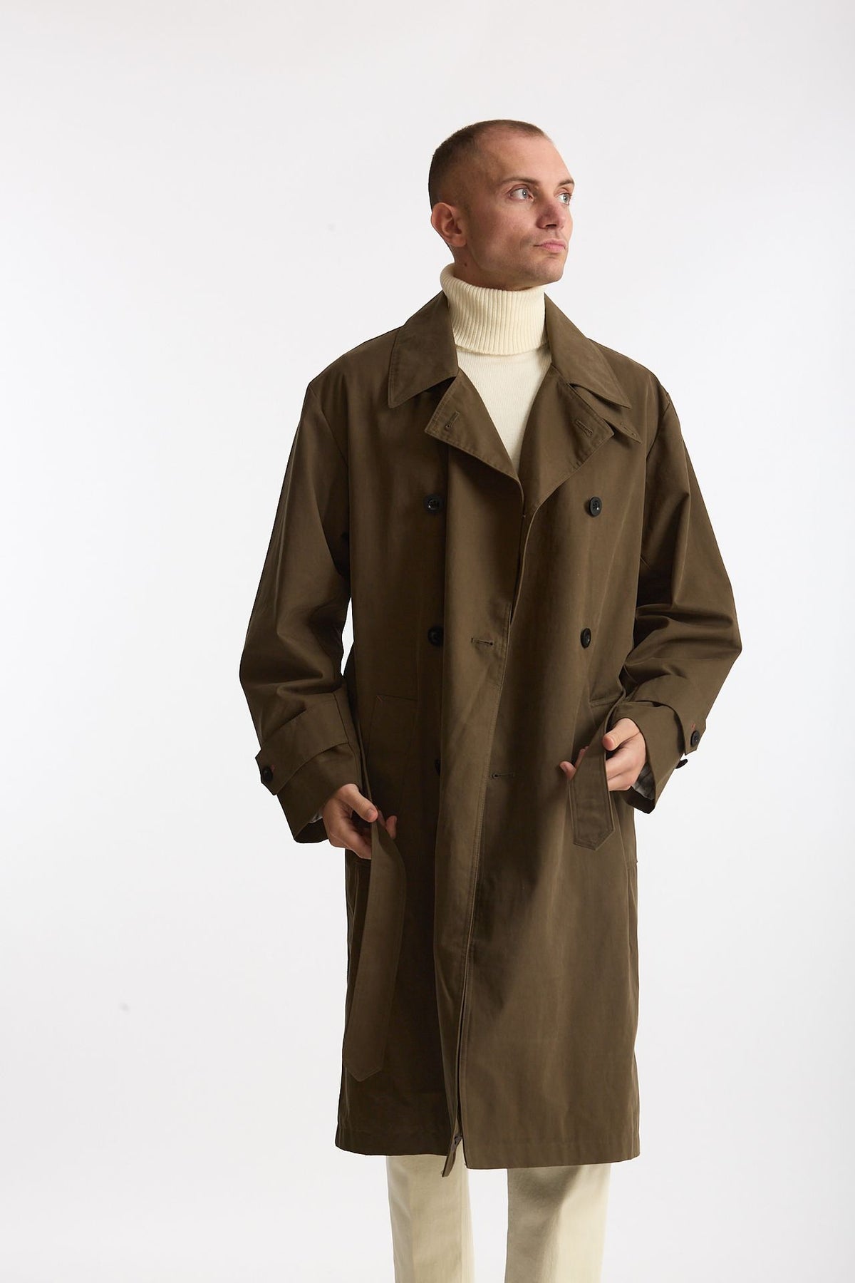 Trench in cotone verde men Paul smith - 2