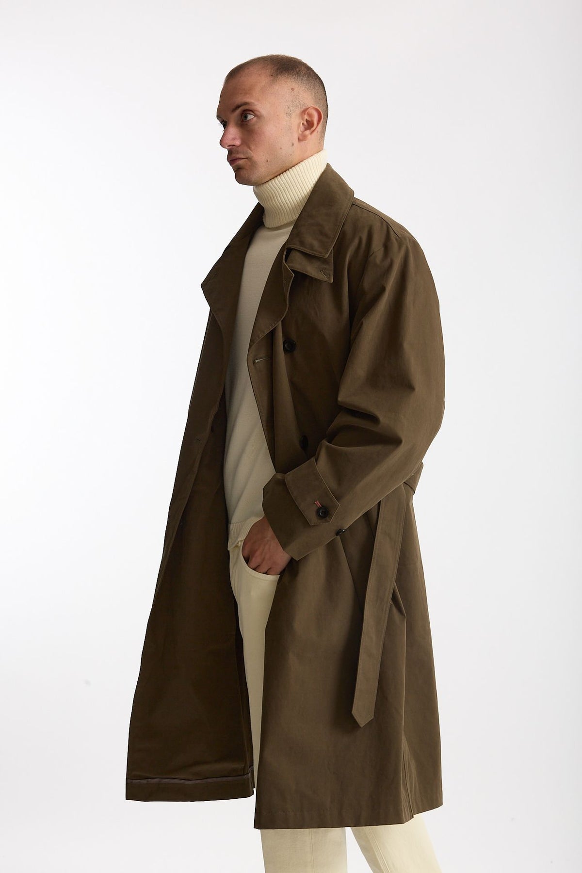 Trench in cotone verde men Paul smith - 1