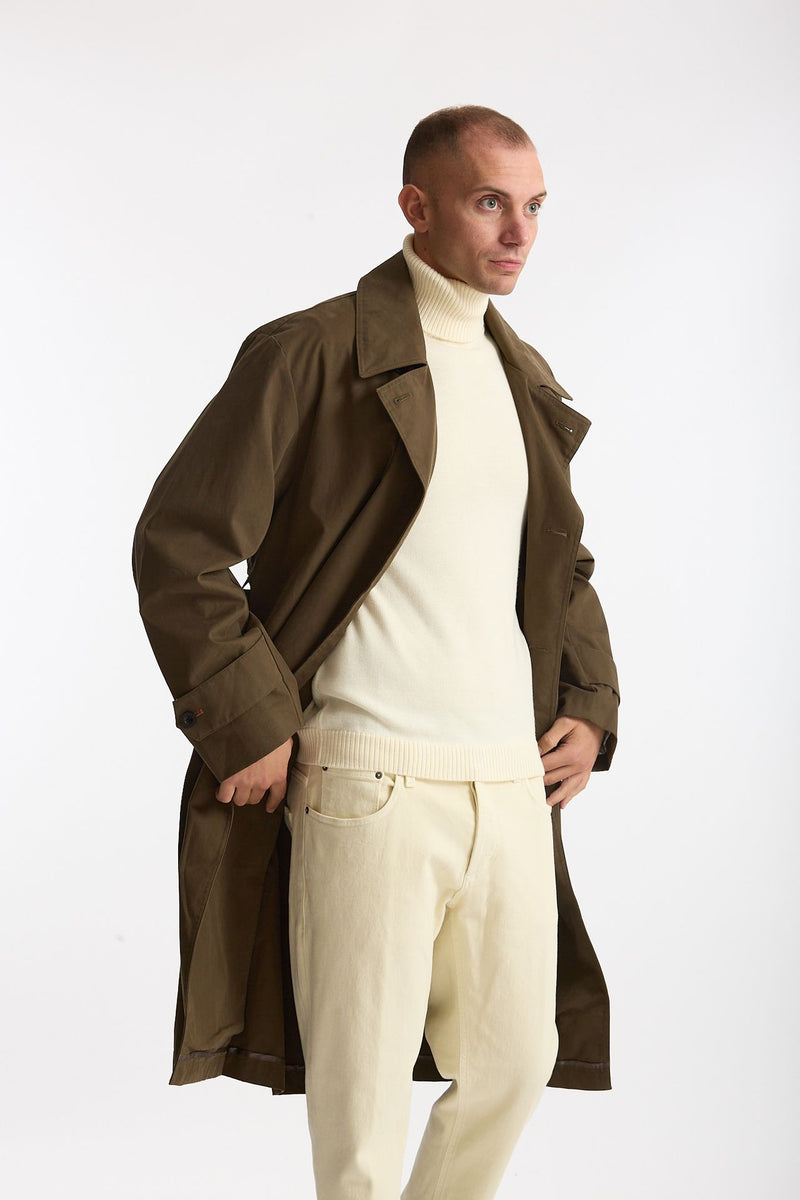 Trench in cotone verde men Paul smith - 4