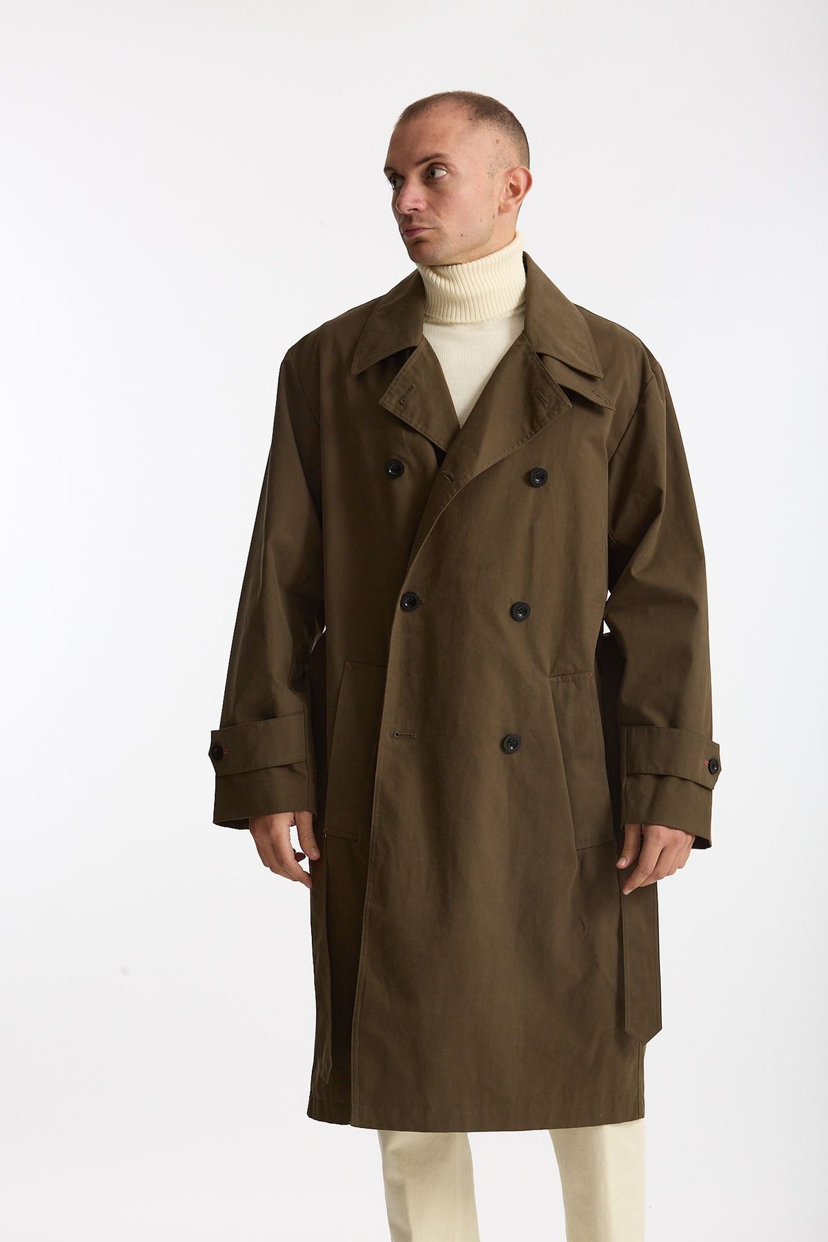 Trench in cotone verde men Paul smith - 5