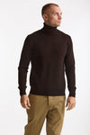 Dolcevita in lana marrone men ( p - s ) - 4