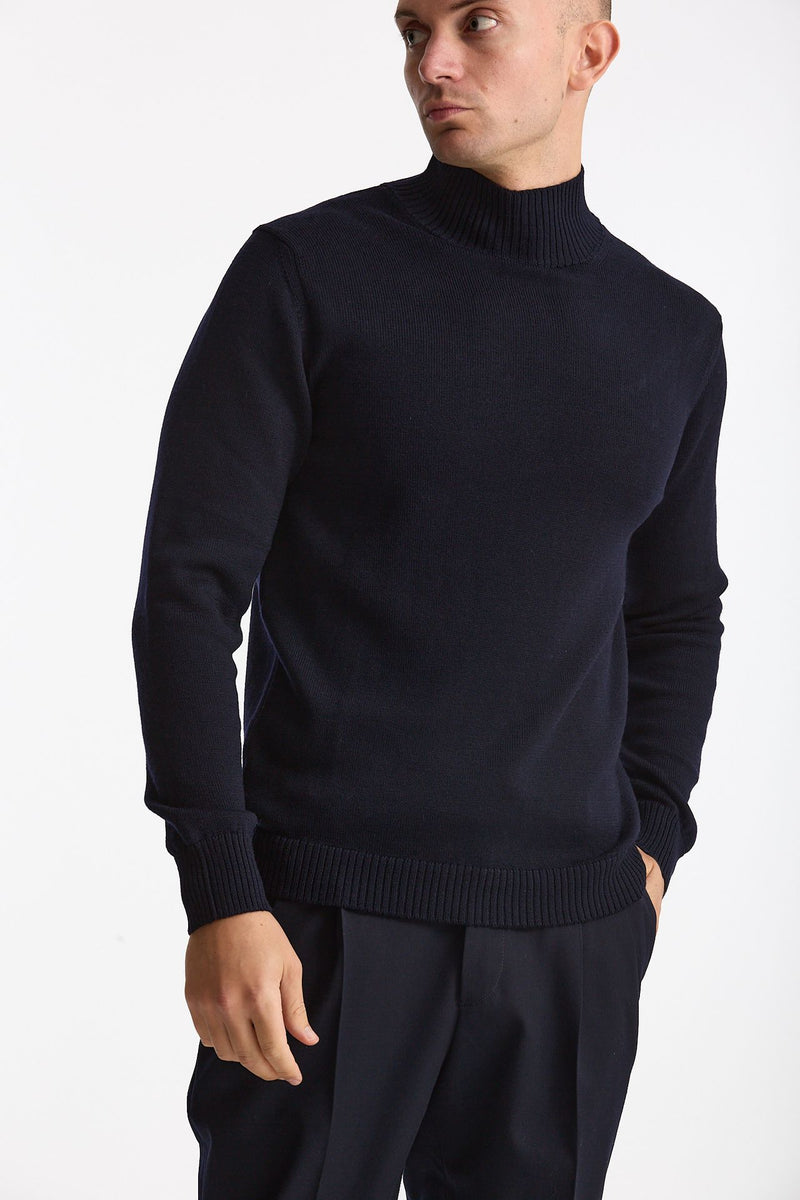 Lupetto in lana blu men ( p - s ) - 1