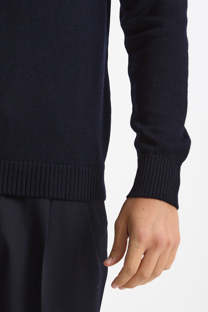 Lupetto in lana blu men ( p - s ) - 5
