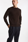 Maglia in lana marrone men ( p - s ) - 4