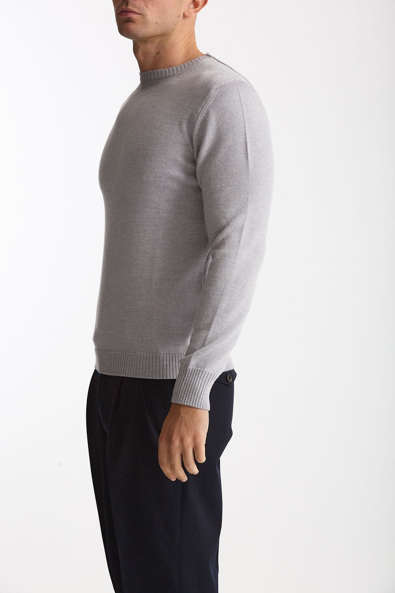 Maglia in lana grigio chiaro men ( p - s ) - 3