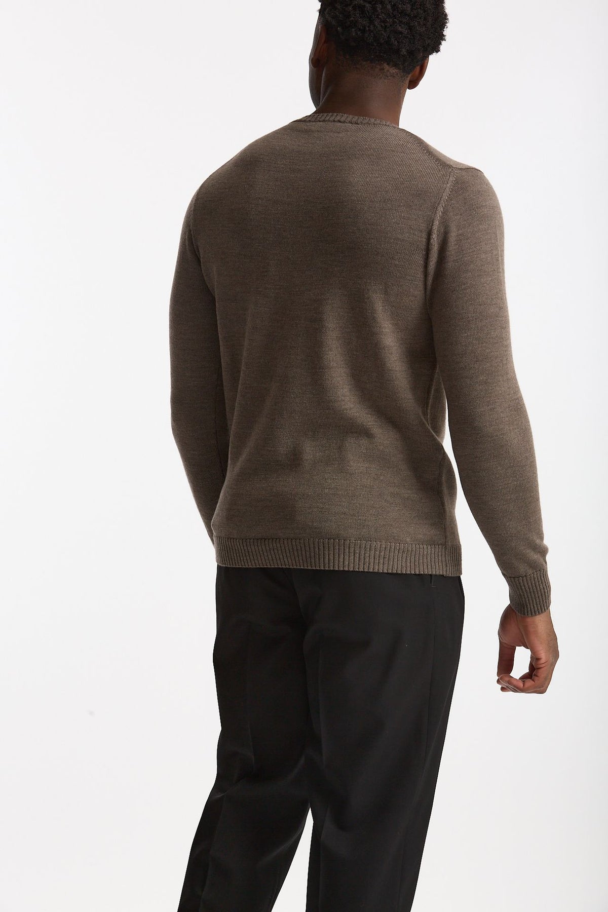 Maglia in lana tortora men ( p - s ) - 3