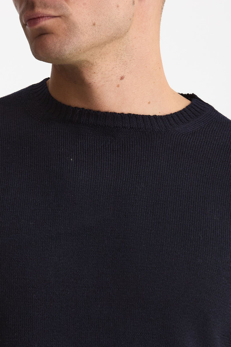 Maglia in lana blu men ( p - s ) - 5