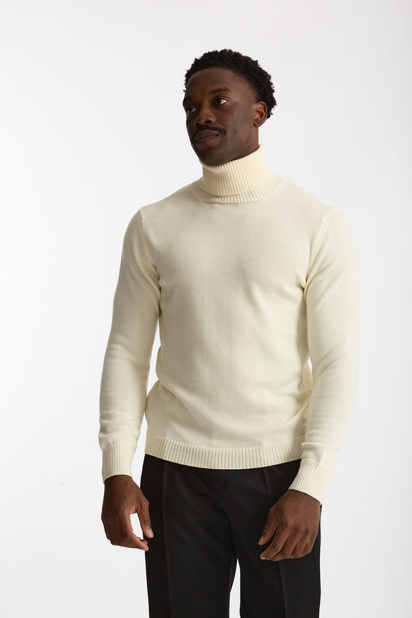 Dolcevita in lana panna men ( p - s )