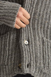 Cardigan in lana grigio men ( p - s ) - 6